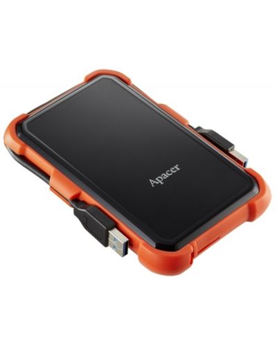 Твърд диск Apacer - AC630, 1TB, 2.5'', черен/оранжев - 4