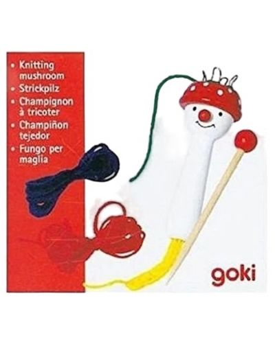 Творчески комплект Goki - Гъбка за плетене на шнур - 3