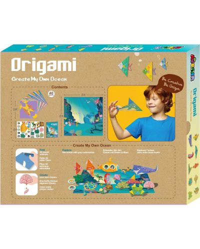 Творчески комплект Avenir - Направи си сам оригами, Океан - 2