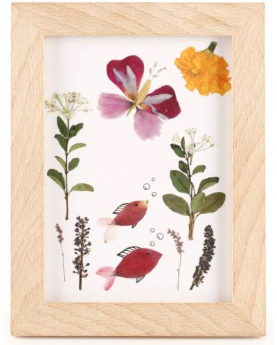 Творчески комплект Kikkerland Huckleberry - Направи картина със сушени цветя - 2
