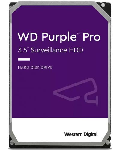 Твърд диск Western Digital - Purple Pro, 18TB, 7200 rpm, 3.5'' - 2