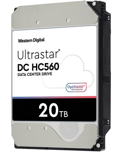 Твърд диск Westen Digital - Ultrastar DC HC560, 20TB, 7200 rpm, 3.5'' - 1