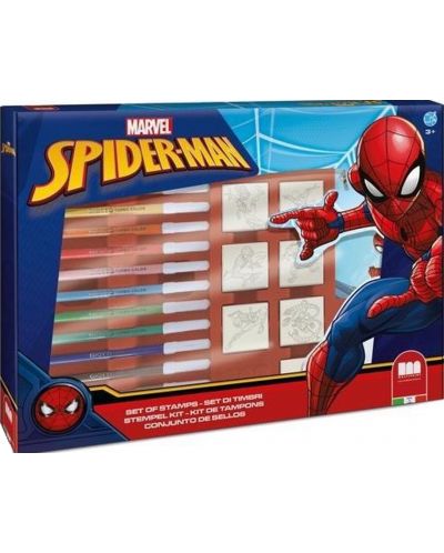 Творчески комплект Multiprint Maxi Box - Spider-Man - 1
