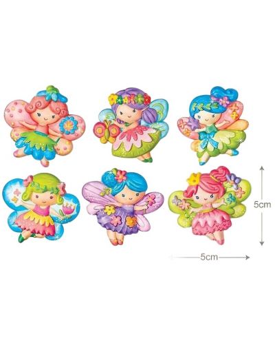 Творчески комплект 4M - Гипсови магнити, феи - 3