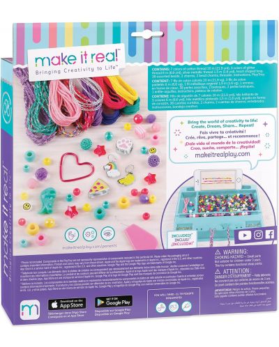 Творчески комплект Make it Real - Направи си цветни гривни - 8