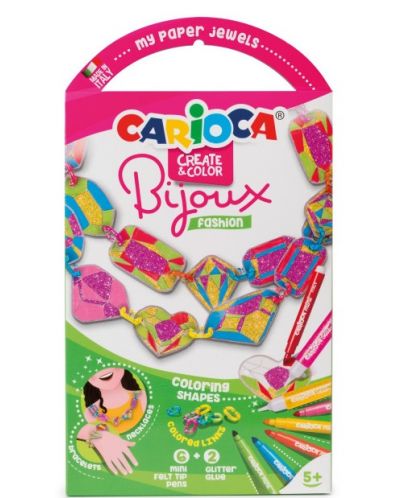 Творчески комплект Carioca Create&Color - Бижута, Мода - 1