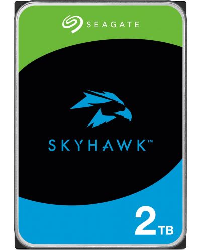 Твърд диск Seagate - SkyHawk Surveillance, 2TB, 5400 rpm, 3.5'' - 1