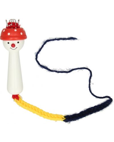 Творчески комплект Goki - Гъбка за плетене на шнур - 2