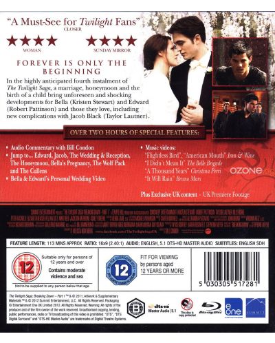 The Twilight Saga: Breaking Dawn - Part 1 (Blu-Ray) - 3