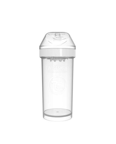 Бебешка чаша с накрайник Twistshake Kid Cup  - Бяла, 360 ml - 4