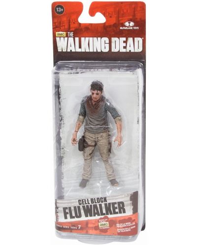 Екшън фигура McFarlane Television: The Walking Dead - Cell Block Flu Walker, 18 cm - 4