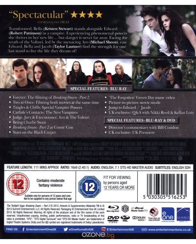 The Twilight Saga: Breaking Dawn - Part 2 (Blu-Ray + DVD) - 2