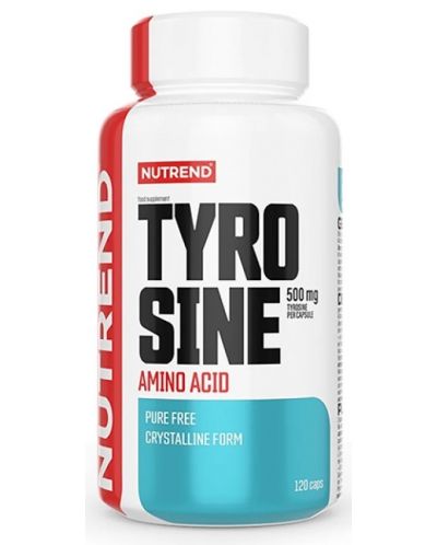 Tyrosine, 120 капсули, Nutrend - 1