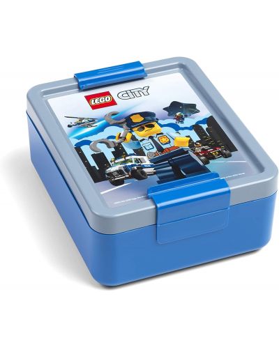 Комплект бутилка и кутия за храна Lego - City Police - 4