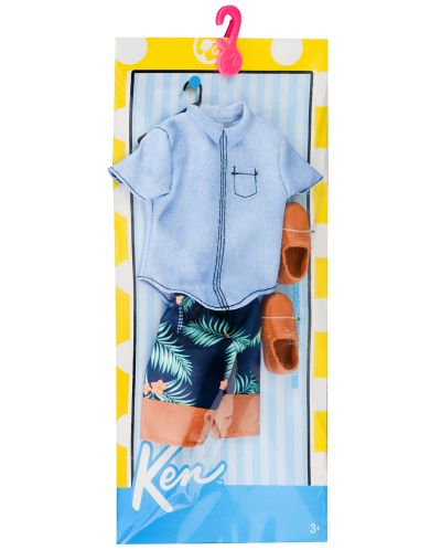 Моден комплект Mattel - Кен, летен - 1