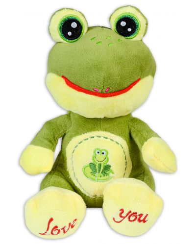 Плюшена играчка Happy Toys - Жаба Love You, 27 cm