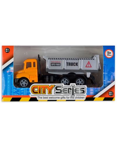 Детска играчка City Series Pull Back - Камион - 1
