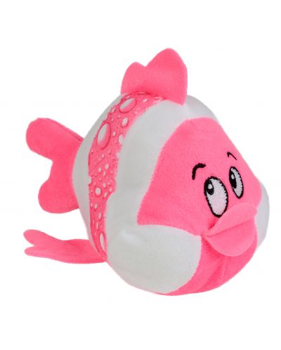 Плюшена играчка Morgenroth Plusch - Розова рибка, 20 cm - 1