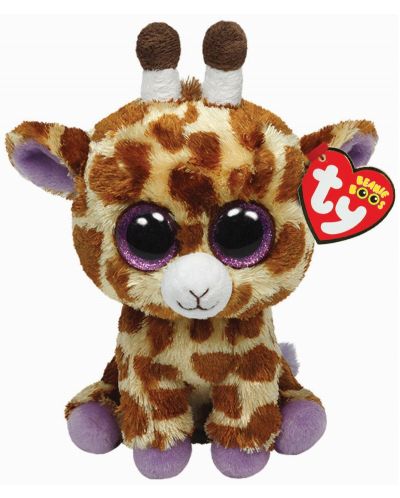 Плюшена играчка TY Beanie Boos - Жираф Safari, 15 cm - 1