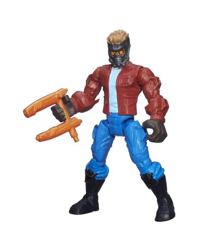 Hasbro Marvel Super Hero Mashers: Фигура с отделящи се части и оръжие - Peter Quill