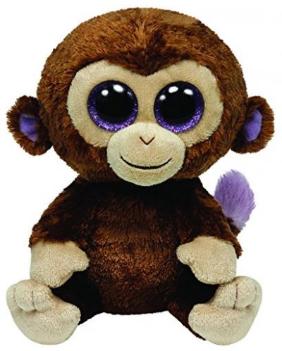 Плюшена играчка TY Beanie Boos – Маймуна Coconut, 24 cm - 1