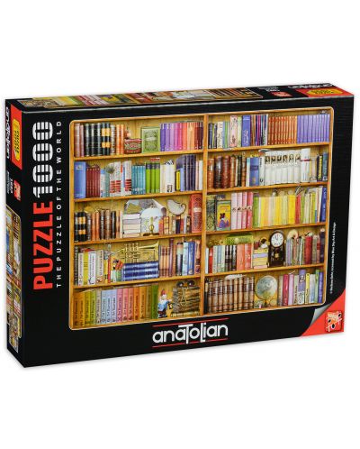 Пъзел Anatolian от 1000 части - Библиотека, Барбара Бер - 1