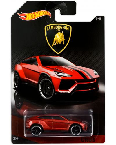 Метална количка Mattel Hot Wheels - Lamborghini Urus, мащаб 1:64 - 2