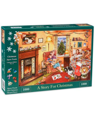 Пъзел The House of Puzzles от 1000 части - Приказка за Коледа - 2