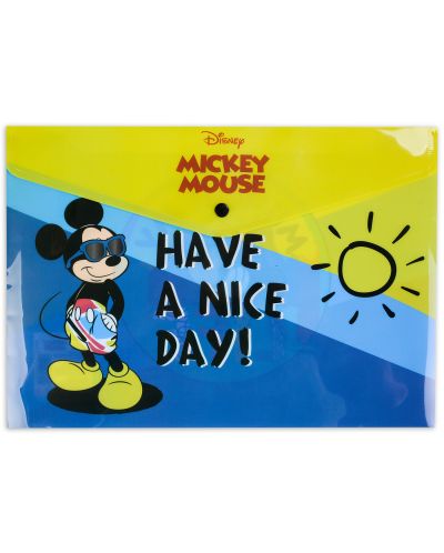 Папка с копче Mickey, A4 - Mickey