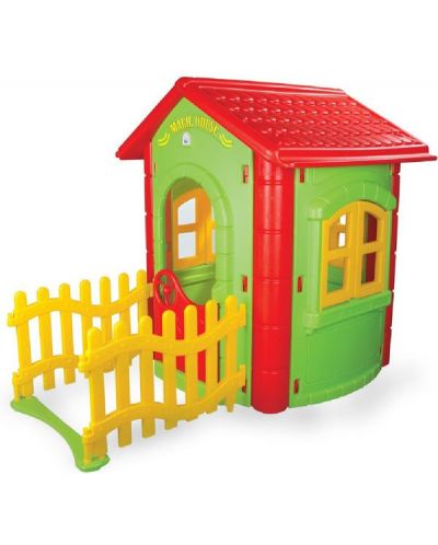 Детска къщичка Pilsan – Magic House, с ограда - 1