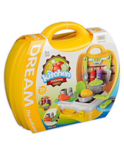 Игрален комплект Bowa - Кухня в куфарче