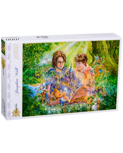Пъзел Grafika от 1000 части - Вълшебна книга с приказки, Жозефин Уол - 2