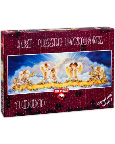 Панорамен пъзел Art Puzzle от 1000 части - Благослови дома ни, Дона Гелсингър - 1