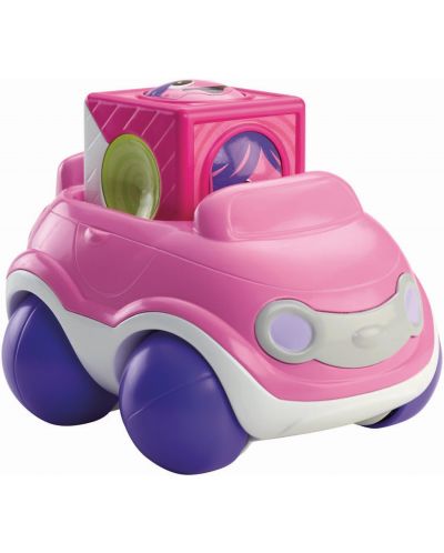 Кубче за игра Fisher Price - Търкалящо се, с количка