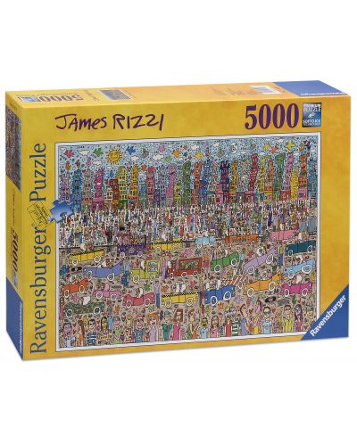 Пъзел Ravensburger от 5000 части - James Rizzi