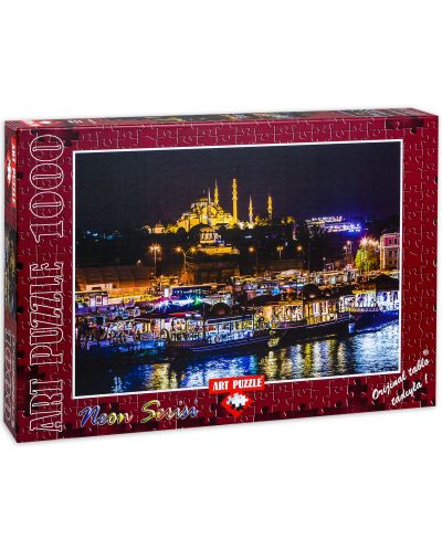 Неонов пъзел Art Puzzle от 1000 части - Истанбул - 1
