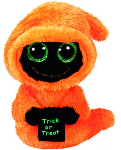 Плюшена играчка TY Toys - Оранжево духче Seeker Trick or Treat, 15 cm - 1