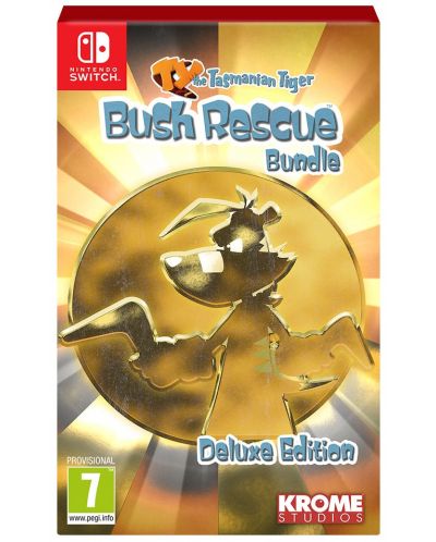 Ty The Tasmanian Tiger: HD Bush Rescue Bundle - Deluxe Edition (Nintendo Switch) - 1
