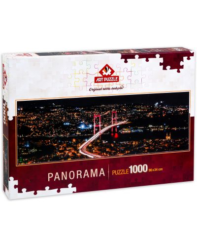 Панорамен пъзел Art Puzzle от 1000 части - От Азия до Европа, Мурат Атеш - 1