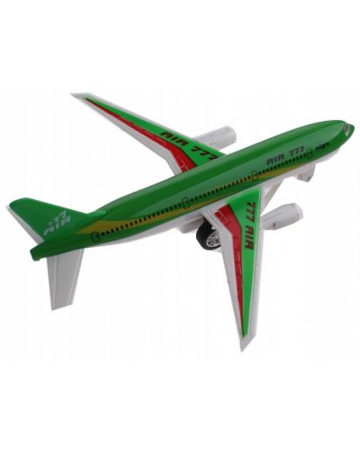 Детска играчка Johntoy - Самолет Air 777, със звук и светлина, асортимент - 3