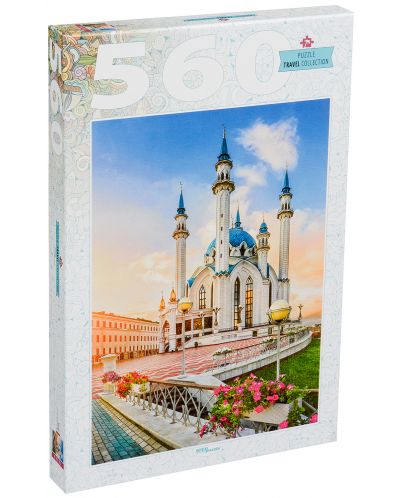 Пъзел Step Puzzle от 560 части - Джамията Кул Шариф, Казан - 1