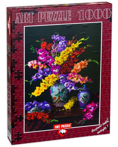 Пъзел Art Puzzle от 1000 части - Цветя и цветове, Кристофър Пиърс - 1
