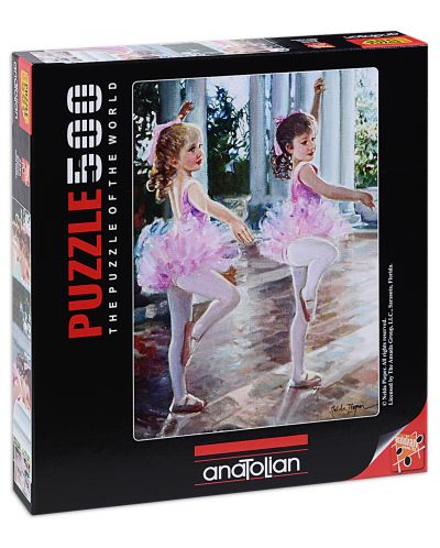 Пъзел Anatolian от 500 части – Балерини, Нелда Пайпър - 1
