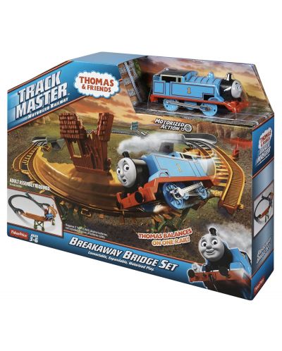 Комплект за игра Fisher Price My First Thomas & Friends - Томас по трасе с мост и стрелка - 6
