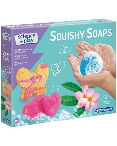 Комплект направи си сам Clementoni Science & Play - Скуиши сапуни - 1