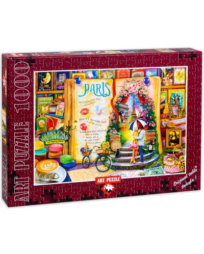 Пъзел Art Puzzle от 1000 части - Париж, Ейми Стюарт - 1