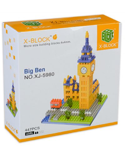 Конструктор X-Block - Биг Бен, 447 части