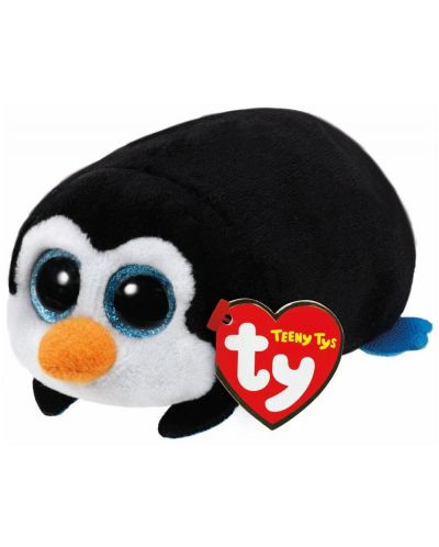 Плюшена играчка TY Teeny Tys - Пингвин Pocket, 10 cm - 1