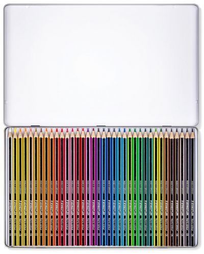 Цветни моливи Staedtler Noris Colour 185 - 36 цвята, в метална кутия - 2