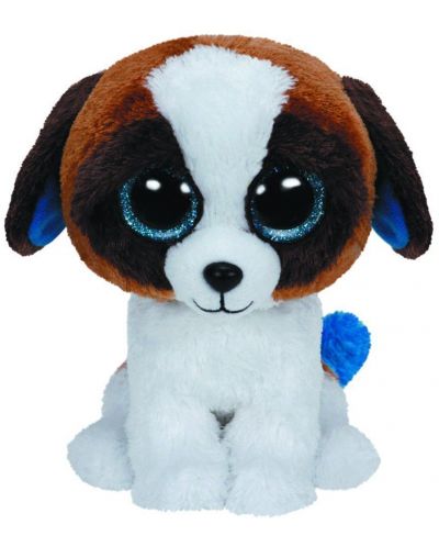 Плюшена играчка TY Beanie Boos - Кученце Duke, 15 cm - 1